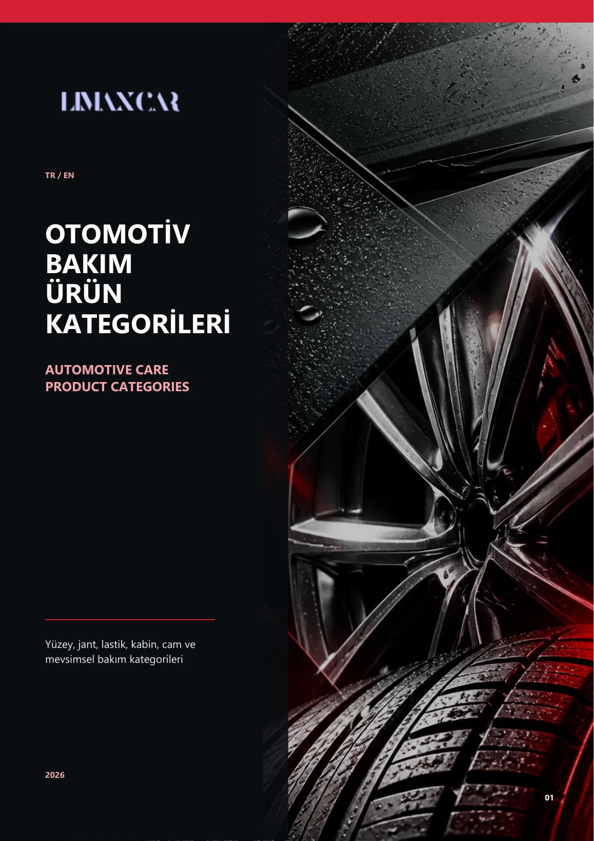 Limaxcar Otomotiv Bakım Ürün Kategorileri 2026 kapak önizlemesi